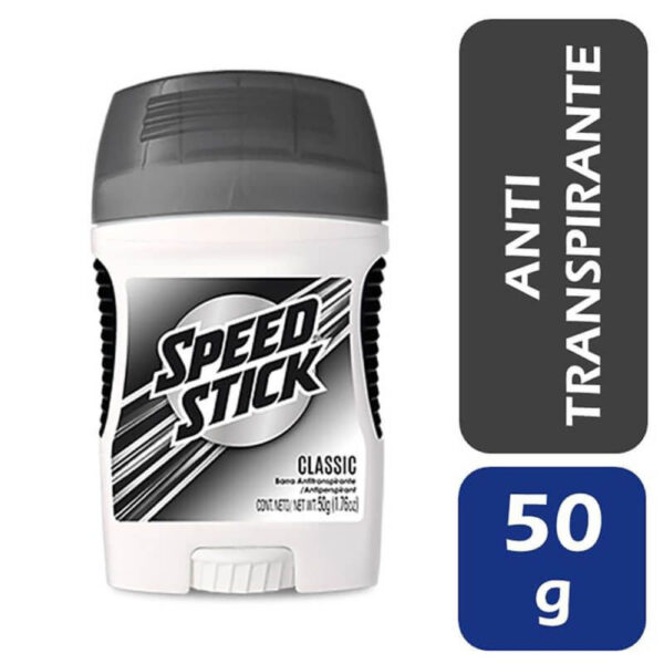 Desodorante Speed Stick Hombre Barra 50 gr.