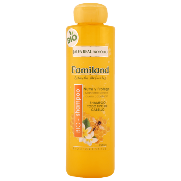 Shampoo Familand Todo Tipo de Cabello Sin Parabenos 750 ml