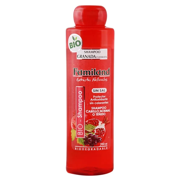 Shampoo Familand Sin Sal Cabello Teñido Sin Silicona y Parabenos 750 ml