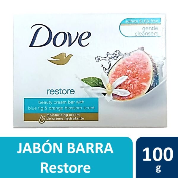 Jabon Barra con Aroma de Higo Azul y Azahar Restore 100 gr