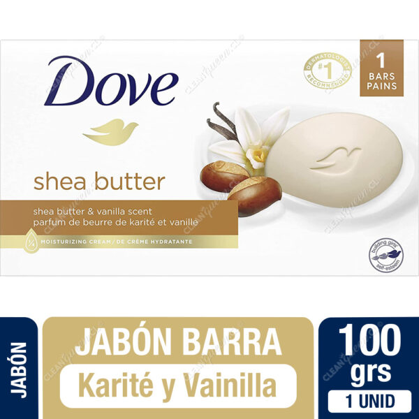 Jabon Barra con Manteca de Karité y Vainilla Shea Butter 100 gr