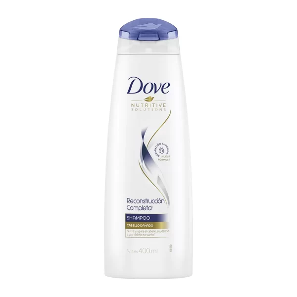 Shampoo Cabello Dañado Reconstrucción Completa Sin Sal 400 ml