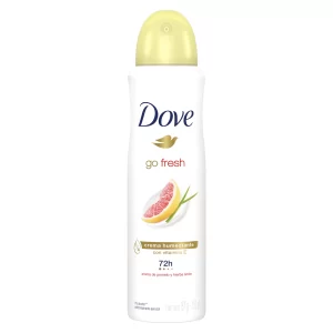 Desodorante Aerosol Dove Aroma Pomelo y Hierba Limón Crema Humectante 48 hrs. 150 ml