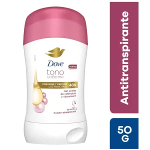 Desodorante Barra Dove con Aceite de Caléndula y Vitamina E Reduce Manchas 48 hrs. 50 gr