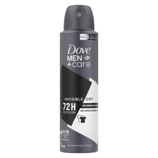 Desodorante Aerosol Dove Anti Manchas Blancas y Amarillas 72 hrs. 150 ml