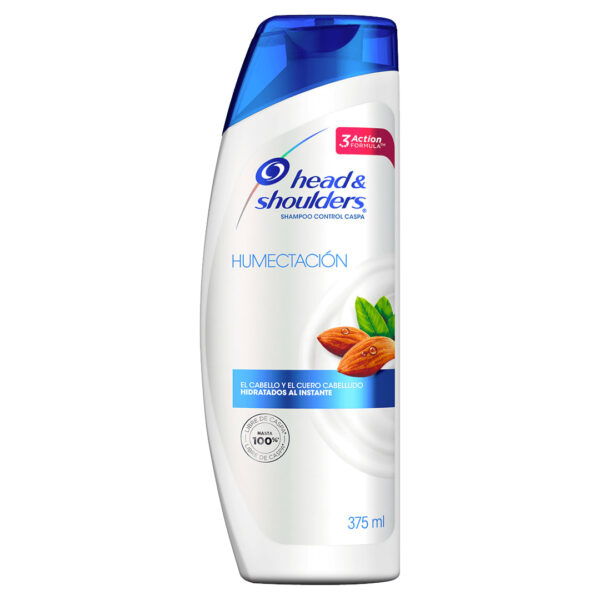 Shampoo Head & Shoulders Control Caspa Hidratación al Instante para el Cabello y Cuero Cabelludo 375 ml