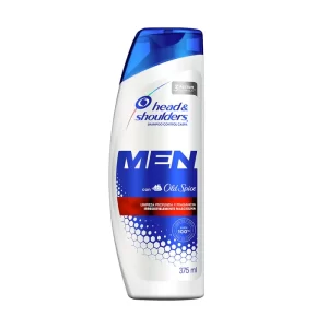 Shampoo Head & Shoulders Control Caspa Limpieza Profunda y Fragancia Irresistiblemente Masculina 375 ml