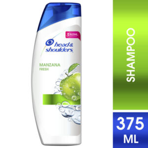 Shampoo Head & Shoulders Control Caspa Cabello Limpio con Aroma Fresco y Duradero 375 ml