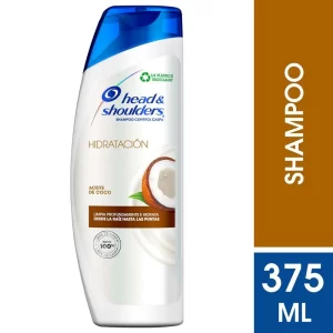 Shampoo Head & Shoulders Control Caspa Limpia Profundamente e Hidrata desde la Raiz hasta las Puntas 375 ml